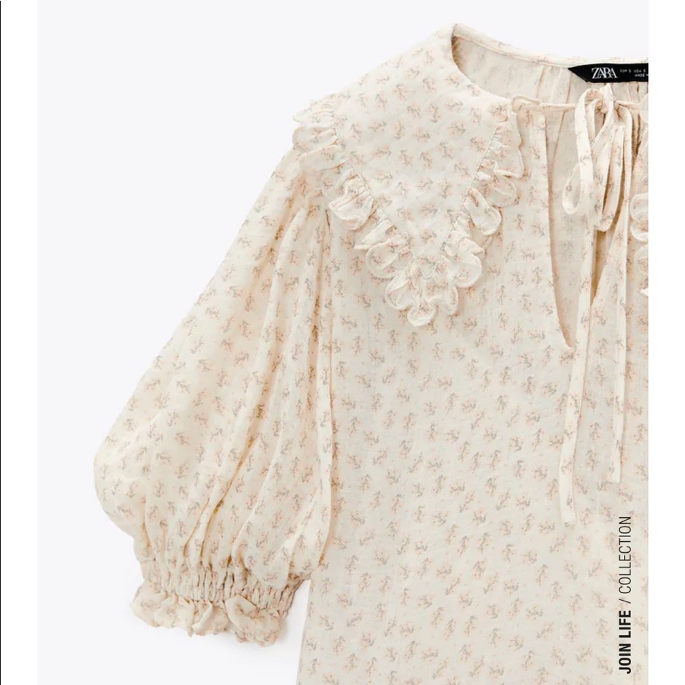 Floral print gauze maxi dress_11